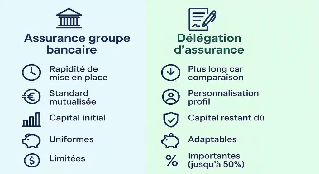 Les différences entre une assurance groupe ou délégation d’assurance pour les TNS
