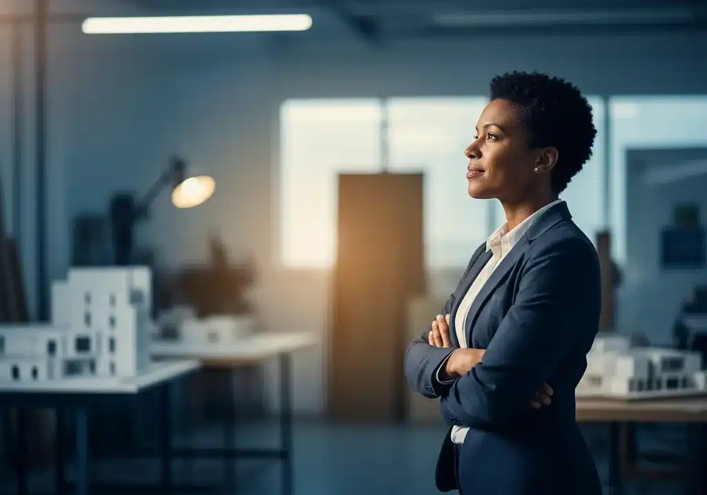 Dirigeant d’entreprise protégé par une assurance emprunteur adaptée à son prêt professionnel.