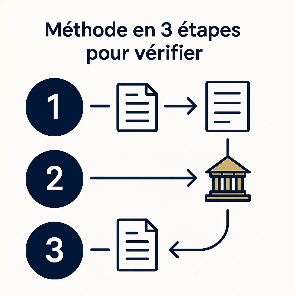 Méthode de vérification en 3 étapes pour l'assurance emprunteur